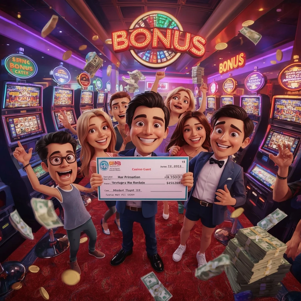 bonus nelle mani di un uomo al casinò PLACEBETS CASINO